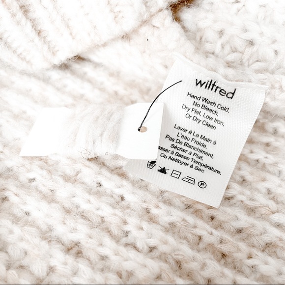 *SOLD* NWOT Wilfred Turtleneck Knit Sweater - Picture 9 of 15